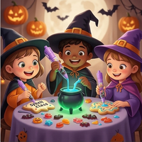 Stylo Magique de Sorcière - Bonbons Liquides - Sirop Gommeux Fantaisie DIY pour Halloween - Vente en Gros de Confiserie pour Détaillants - Approvisionnement Direct Usine