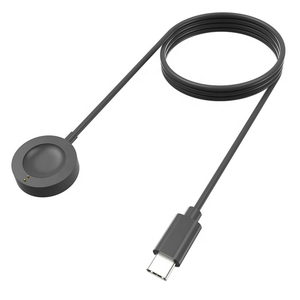 สายชาร์จสมาร์ทวอทช์สีดำ 1 เมตร สำหรับ <span class=keywords><strong>Fossil</strong></span> Gen 4 /5 /6 <span class=keywords><strong>Fossil</strong></span> <span class=keywords><strong>Sport</strong></span> FTW6024/FTW6058/FTW6059 - Product Image 4