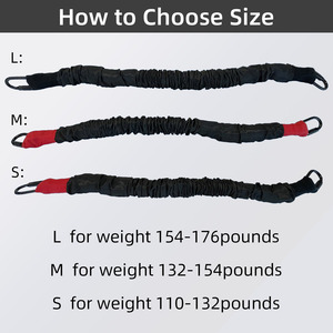 <span class=keywords><strong>Corde</strong></span> de danse bungee de yoga de 80 kg, 110 cm, équipement de danse bungee de yoga, tube de résistance en latex, bande d'entraînement, <span class=keywords><strong>corde</strong></span> de traction - Product Image 5
