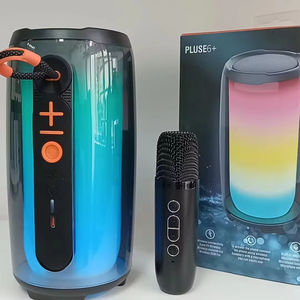 El Mejor Micrófono inalámbrico con pantalla de letras <span class=keywords><strong>para</strong></span> <span class=keywords><strong>Karaoke</strong></span>, altavoz estéreo portátil inalámbrico Blue Tooth con micrófono, graves más fuertes - Product Image 5