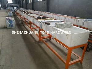 Mesin pelapisan seng kawat tunggal, mesin pelapisan seng kawat baja mesin galvanis dingin untuk tanaman jala kawat - Product Image 2