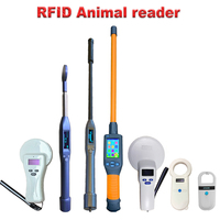 Mini Lector RFID Bluetooth Portátil de 134.2Khz 125Khz FDX-B FDX para Identificación de Animales, Etiqueta de Oreja para Perros, Gatos, Peces, Microchip para Mascotas