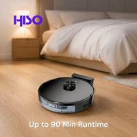 Robot Aspirateur Intelligent V8 3500±270Pa avec Fonction Serpillière, Moteur Sans Balais, Navigation LDS, Contrôle par Application, Vente Directe Usine, OEM ODM
