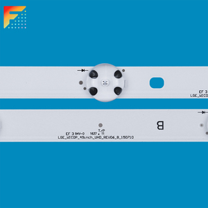 Tira de retroiluminación LED 4+<span class=keywords><strong>5</strong></span> LAMP para TV <span class=keywords><strong>TVE</strong></span>_WICOP_49INCH_UHD_REV06_A/B 49LF510V 49UF640V 49TV61CH 49UF640-ZA 49UH610A 49UF6407 - Product Image 3