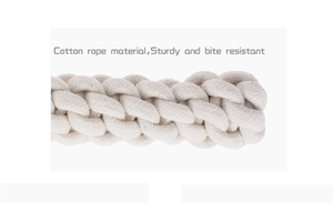 Commercio all'ingrosso Corda di Cotone Giocattoli di Masticazione Del Cane Denti Puliti Durevole Giocattoli Del Cane - Product Image 5