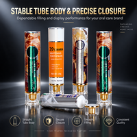 Machine automatique d'assemblage de bouchons à vis pour tubes de dentifrice en aluminium-plastique, avec impression UV et ligne de production haute efficacité