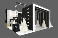 Stand d'exposition de la marque Tanfu, taille personnalisée, stand de salon professionnel, aluminium, tissu, couleur personnalisée, installation rapide, utilisation facile lors des salons professionnels