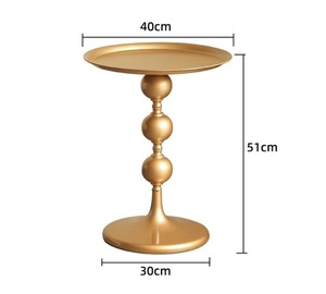 Tavolino Laterale Moderno Minimalista Nordico in Ferro Battuto <span class=keywords><strong>per</strong></span> Balcone e Casa, Portatile con Garanzia di 1 Anno - Product Image 6