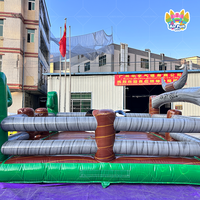 Aufblasbarer Mechanischer Bulle zum Verkauf: Verrücktes Rodeo-Bullenreiten, Mechanisches Kuh-Spiel, Bullenreiten-Simulator