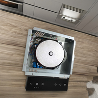 Table de cuisson invisible Cuisinière à induction domestique Contrôle tactile à 1 brûleur avec haute efficacité
