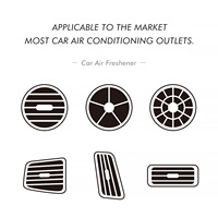 Diffuseur d'air frais pour voiture au musc noir, parfum de luxe en cuir pour voiture, déodorant décoratif pour voiture