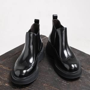 Botas Cortas Casuales de Negocios para Hombre, Estilo Retro Clásico, Personalizadas, Último Modelo 2026 - Product Image 4