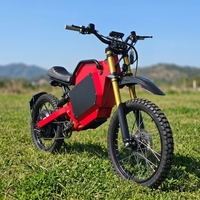 Bicicleta Eléctrica Todoterreno 2026 HCBK-SS80 84V 25000W con Batería de Litio Integrada, Freno de Disco Hidráulico, 150km/h, Aleación de Aluminio