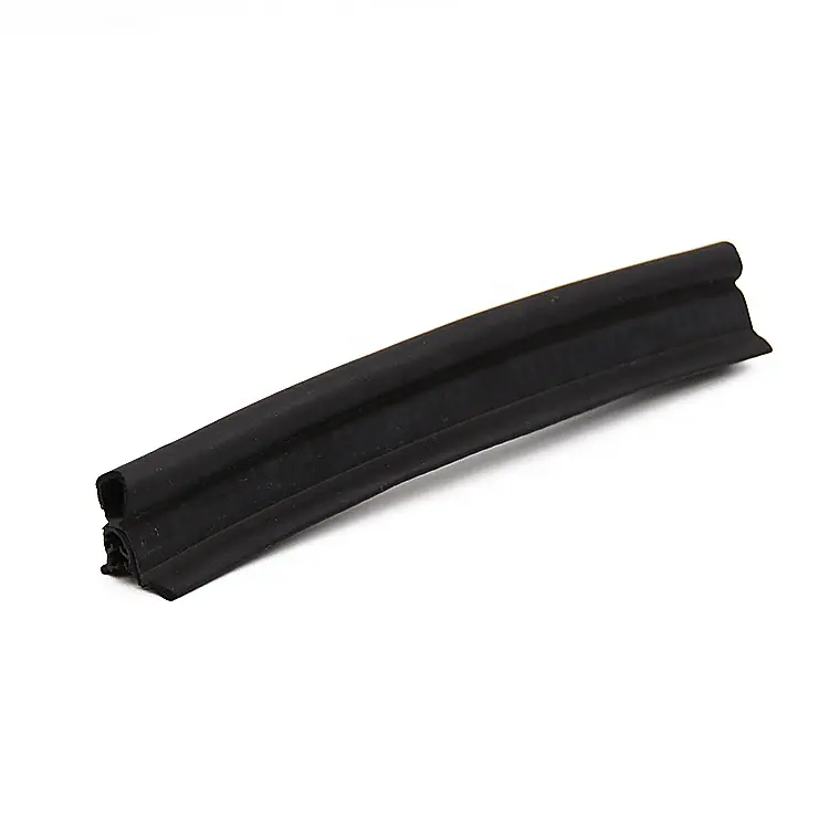 Black Color Weather Resistance Extrusion Car Window And Door EPDM Material Seal Profile