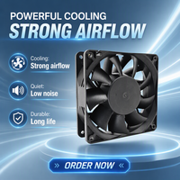 WELLSUNFAN OEM ODM 12038 120x120x38mm DC Brushless Axial Cooling Fan 12V 24V 48V Ball Bearing CPU Cooler Inverter Industrial