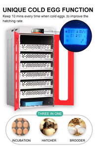 Wonegg rẻ hơn lồng ấp trứng công suất 2000 năng lượng mặt trời Powered lồng ấp trứng nở máy - Product Image 2