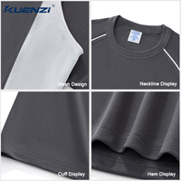 T-shirt pour femme Kuenzi, prix avantageux, coupe ample, sensation de fraîcheur, manches courtes, tissu 100% polyester, 150 GSM