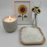 Mélange de cire de soja et de noix de coco de qualité supérieure en gros, matière première non toxique et écologique pour la fabrication de bougies