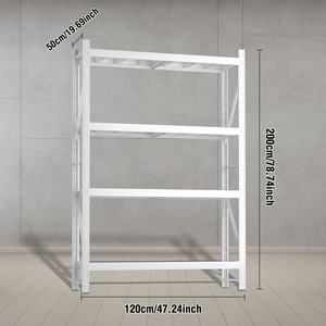 Сверхбольшая прочная промышленная Металлическая Полка Регулируемая складская стойка для кухни, гостиной, гаража - Product Image 2