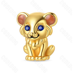 Hot Fine Jewelry Pendentif Charme Lion King Charme De Luxe pour la Fabrication de Bijoux Sacs Designer Charme Bracelet pour Femmes Acier Inoxydable - Product Image 4