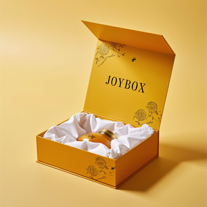 JoyBox Factory – Emballage de luxe noir élégant pour pots de miel, en carton avec pelliculage mat et revêtement UV, pour produits alimentaires et éponges - Product Image 4