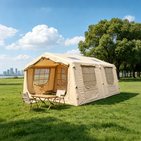 Tentes gonflables de camping en plein air, directement de l'usine, imperméables, pour le glamping, grandes tentes familiales pour les voyages