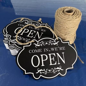 ป้ายแขวนเปิดประตูป้ายร้านค้าธุรกิจกิจกรรมส่งเสริมการขายการพิมพ์ลายตามสั่ง - Product Image 3