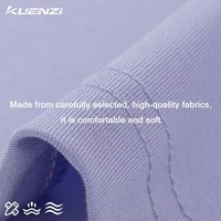 T-shirts pour femmes Kuenzi en tissu antibactérien, anti-boulochage, infroissable, été, uni, 220 GSM, 65% Eco-cosy, 30% Sorona, 5% Spandex Modal
