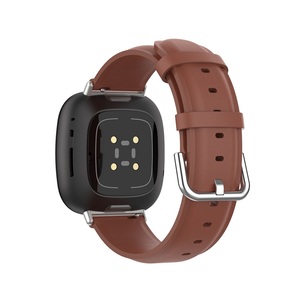 Bracelet de rechange en cuir véritable pour <span class=keywords><strong>Fitbit</strong></span> Versa 3/Sense - Product Image 3