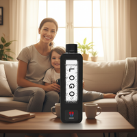 Générateur d'eau hydrogénée rechargeable USB, bouteille de 350 ml pour le fitness, le bureau, les voyages, la maison, avec une longue durée de vie de la batterie et un design durable