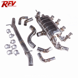 Système d'échappement Catback en acier inoxydable 304 REV RDA0077 pour VW Golf 7R/7.5R 2.0T (2015-2016) avec silencieux à commande de valve, épaisseur 1,5 mm - Product Image 6