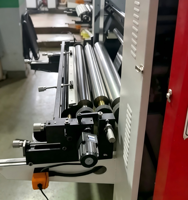 Machine d'impression automatique flexographique monocouleur 800 mm à levage pneumatique avec rouleau Anilox métallique/céramique pour sacs en plastique