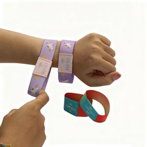 Braccialetti Intelligenti Impermeabili, Braccialetto RFID, Tag NFC, Fascia da Polso in Tessuto RFID per Eventi - Product Image 2