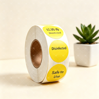 Autocollants en vinyle PVC stérilisés, imperméables, résistants à la chaleur et personnalisables pour la classification et l'identification des équipements cadeaux et d'artisanat