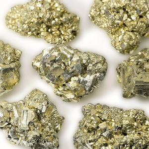Vente chaude de pierres semi-précieuses de qualité A, fabrication transfrontalière, vente en gros, artisanat en pierre naturelle, pyrite et chalcopyrite brutes - Product Image 3