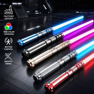 Sabre LED en métal Nexussabers, best-seller, avec son personnalisé, application de contrôle, swing fluide, sabre laser Xenopixel, épée de Kenobi - Product Image 1