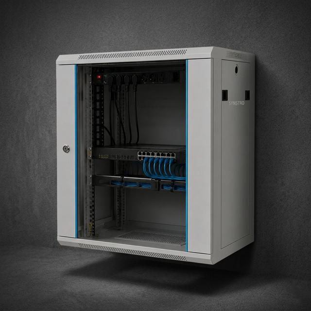 Enterprise Networking Node Wall Mount Server Rack 15U 19 Inch 600x600mm Grey RAL7035 Network Cabinet Data Center SPCC Stock
