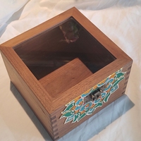 Boîte cloisonnée d'art oriental fait à la main Dunhuang Caisson Souvenir de mariage de qualité supérieure