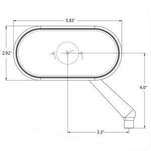Espejos retrovisores laterales forjados con corte de contraste CNC universal para motocicleta Harley Touring Dyna Softail <span class=keywords><strong>Sportster</strong></span> 883 <span class=keywords><strong>1200</strong></span> - Product Image 2