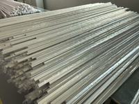 Perfil de Luz LED Lineal Empotrado en la Pared del Salón de 17 mm x 8 mm, Resistente al Agua