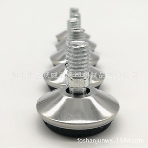 Junyuewei <b>Adjustable</b> Furniture Foot Pad 33mm Diameter Lead Screw Swing Foot Universal Movable Rotating Pad - Product Image 5
