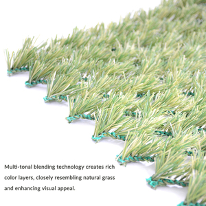 Alfombra de césped artificial sin respaldo de <span class=keywords><strong>pegamento</strong></span>, césped sintético tejido, paisajismo, sistema híbrido impermeable, aspecto Natural, patio trasero - Product Image 1
