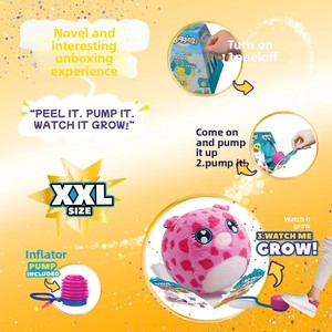 Biggies Zhengbi Magic Short Plush Jouet Gonflable pour Enfants, Poupée Animale à Chevaucher, Cadeau d'Extérieur, Âges 0-24 Mois, Boîte Couleur - Product Image 1