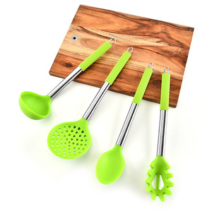 Utensilios de <span class=keywords><strong>Cocina</strong></span> Duraderos de Fábrica, Juego de 2 Piezas de Espátula y Cuchara Antiadherentes - Product Image 6