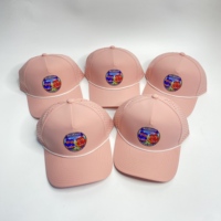 Casquette de baseball personnalisée à 5 panneaux en caoutchouc PVC avec logo, casquette de camionneur imperméable avec trous découpés au laser, perforée, pour le golf