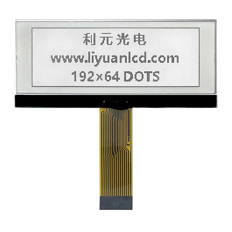 Fabrika kaynağı fffffdfdf192 LCD ekran x 64 grafik COG LCD Module192 * 64