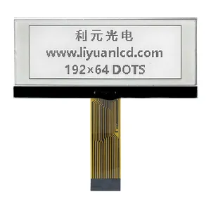 โรงงาน STN FSTN FFSTN DFSTN 192x64 กราฟิกจอแสดงผล LCD COG LCD Module192*64