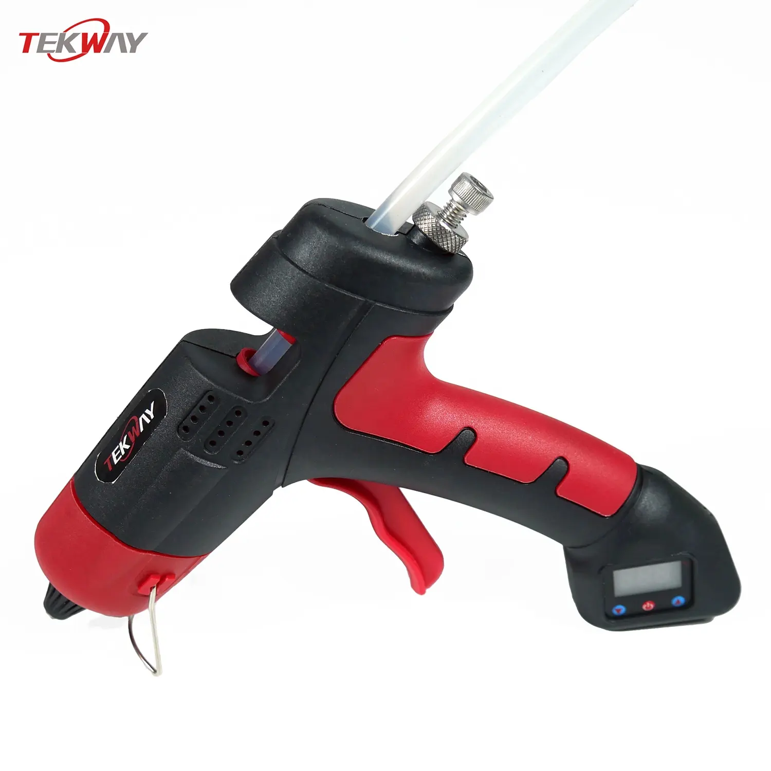 2022 New Style Factory Manufacturer High Quality 40W 60W 80W Hot Melt Glue Gun Hot Melt Red&Black Glue Gun With Glue Sticks