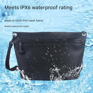 Sac bandoulière tendance en PVC imperméable, style sport, avec sangle réglable, léger, pour femmes, pour téléphone, maquillage, petits objets - Product Image 2