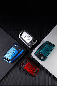 <span class=keywords><strong>Protection</strong></span> de <span class=keywords><strong>clé</strong></span> de voiture en TPU pour VW Golf 7 MK7 Tiguan MK2 SEAT Ateca Leon FR 2 Ibiza Skoda Octavia A7 - Product Image 6